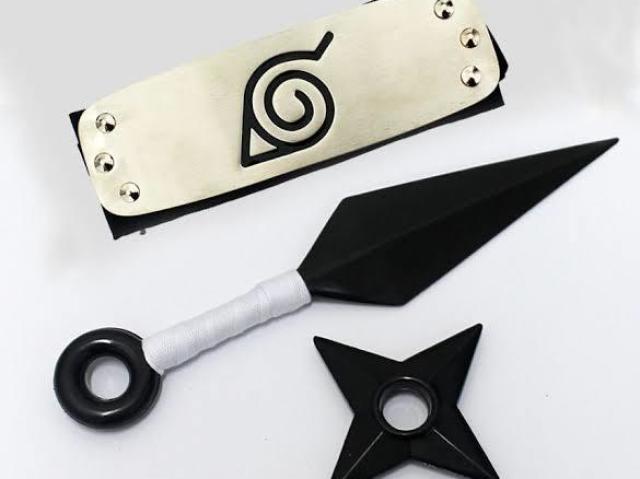 Kunai,agulhas,shuriken