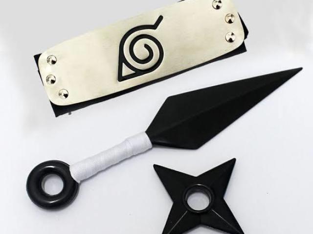 Kunai,agulhas,shuriken