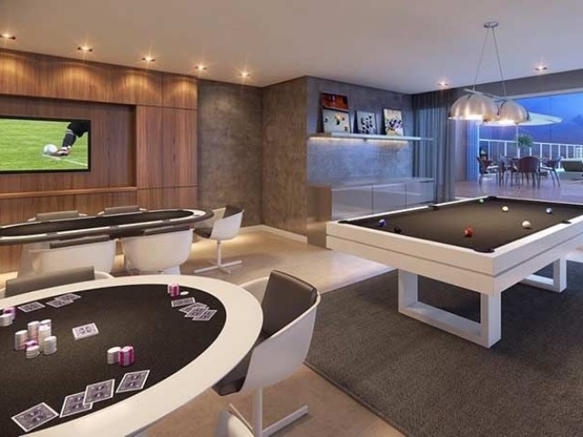 Uma sala de jogos!