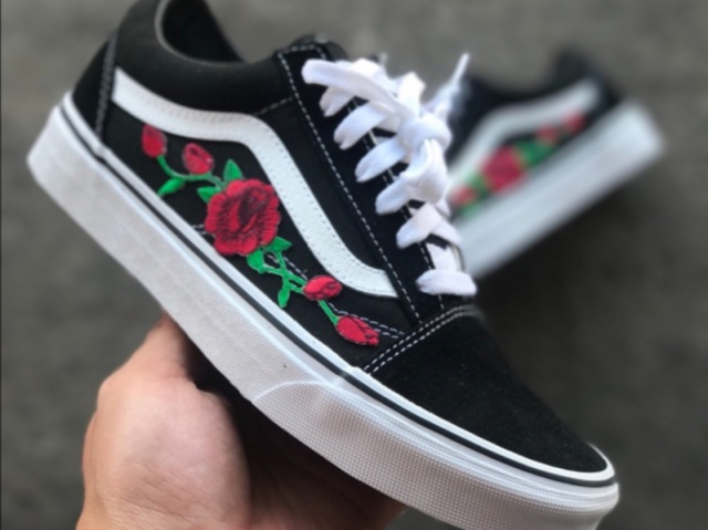 Vans florido é uma boa