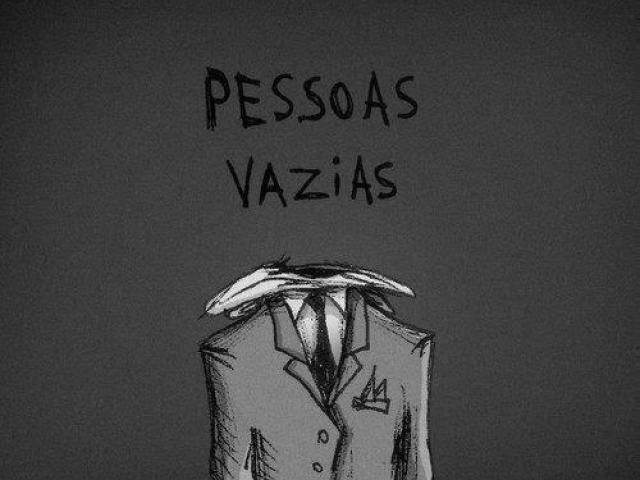 Pessoas vazias