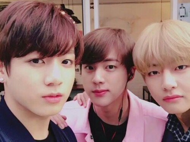 Jungkook, Jin e Taehyung