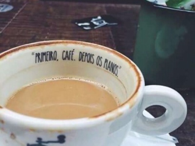 Só um café mesmo ♥♥♥