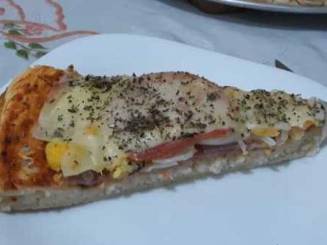 Uma pizza