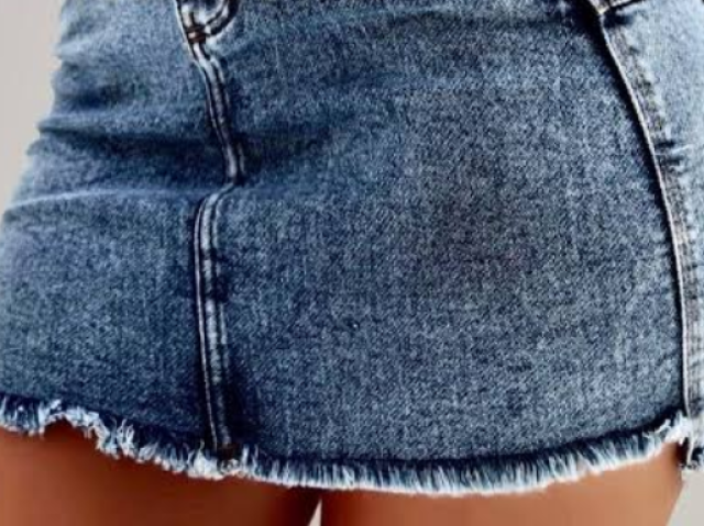 Short Saia Jeans