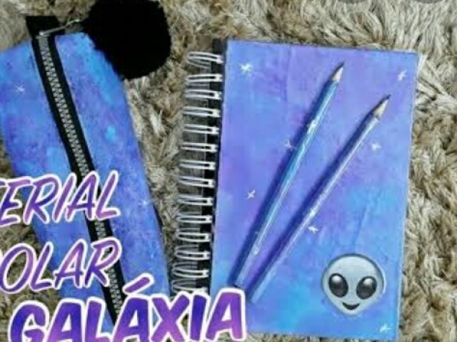 Material de galáxia