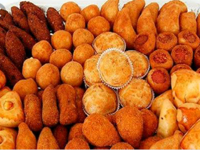 Salgados vou ter em minha festa ππππππ