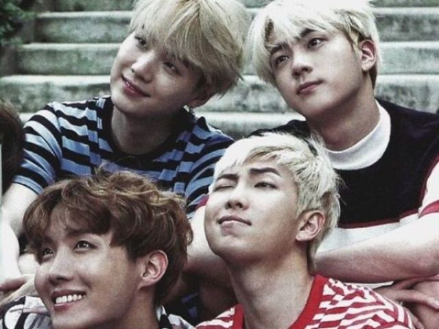 Jin,Yoongi,Namjoon e Hoseok