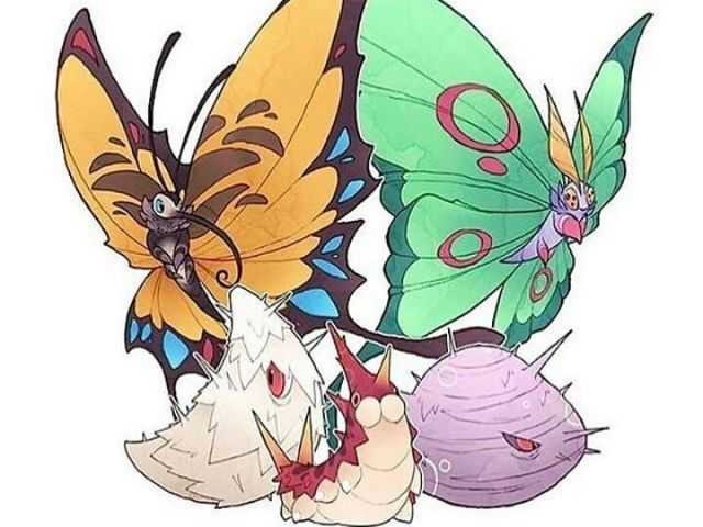 Beautifly e Dustox