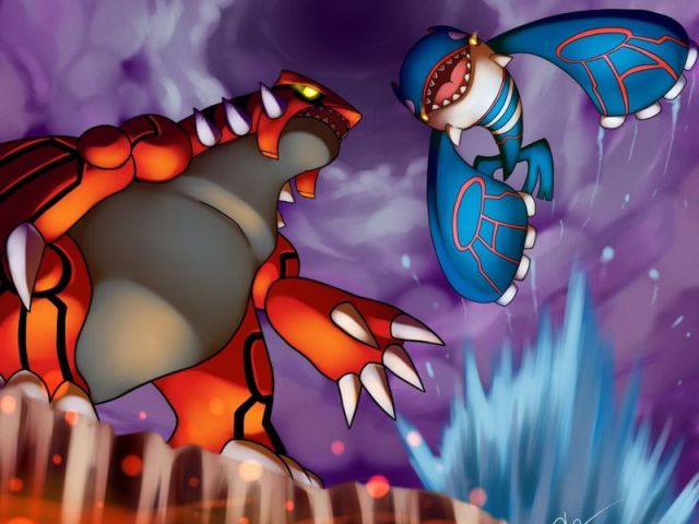 Groudon e Kyogre