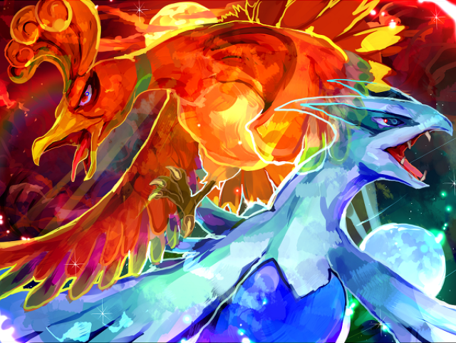 Ho-oH e Lugia