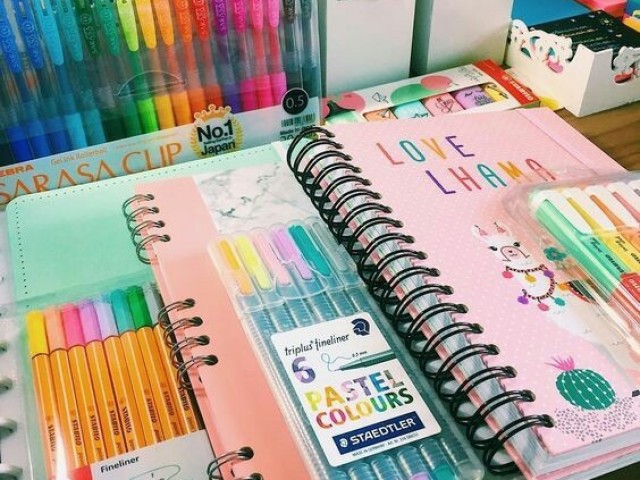 ✰❈˒ Seu material escolar de 2020 ❤