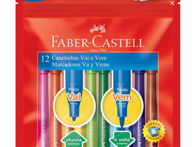 esses de ponta vai e vem da faber castell