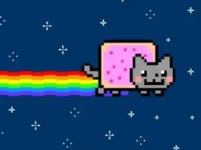 Nyan Cat :-[}
