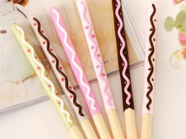 ❈˒ Essas canetas de Pocky