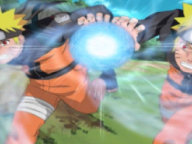 Rasengan e clones da sombras