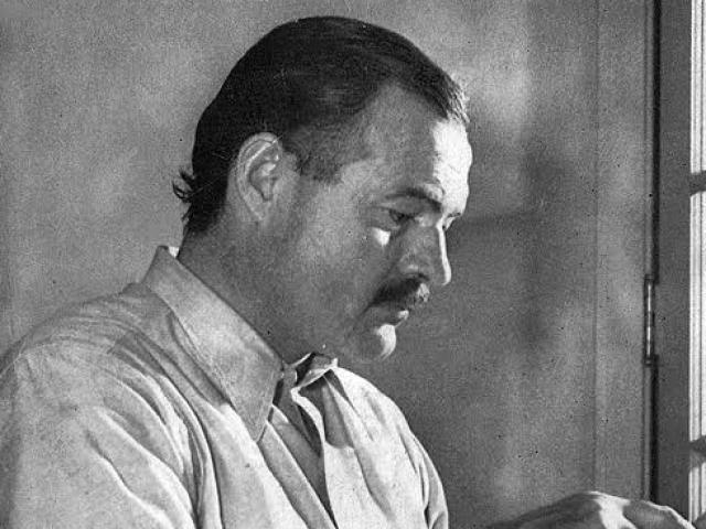 Ernest Hemingway.