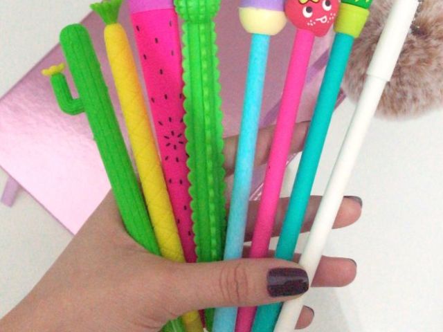 CANETA FOFINHA E LINDA