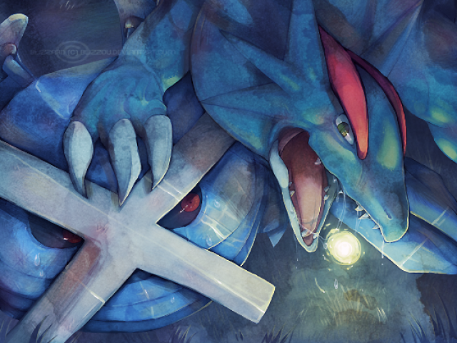 Salamence e Metagross