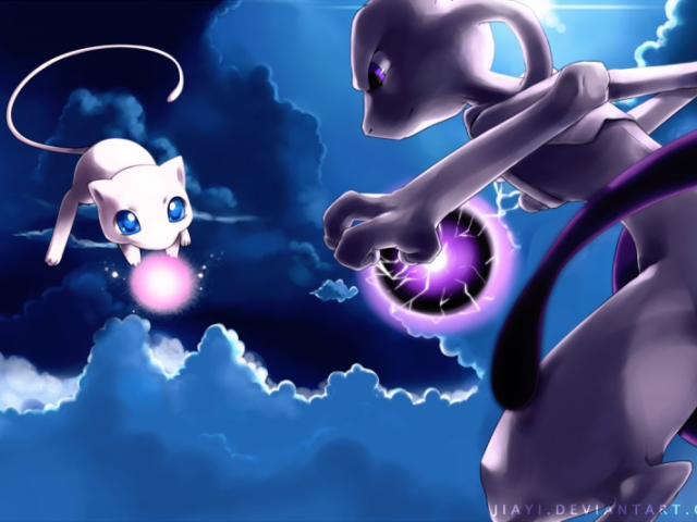 Mewtwo e Mew