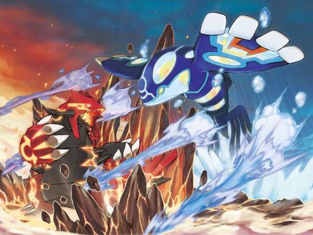 Groudon e Kyogre