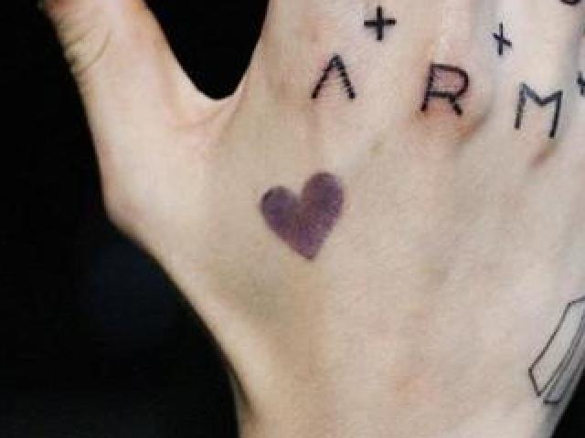 O coração roxo