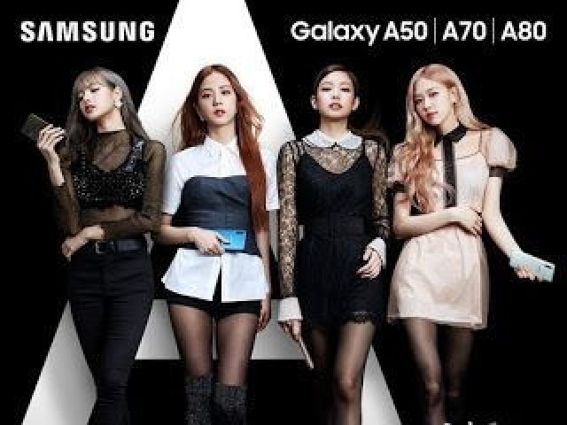 Sim, BLACKPINK é patrocinado pela Samsung.