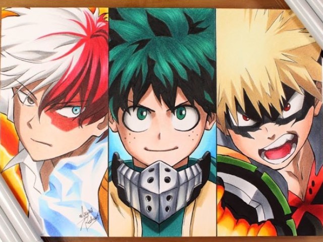 Você é mais Todoroki, Bakugou ou Midoriya?