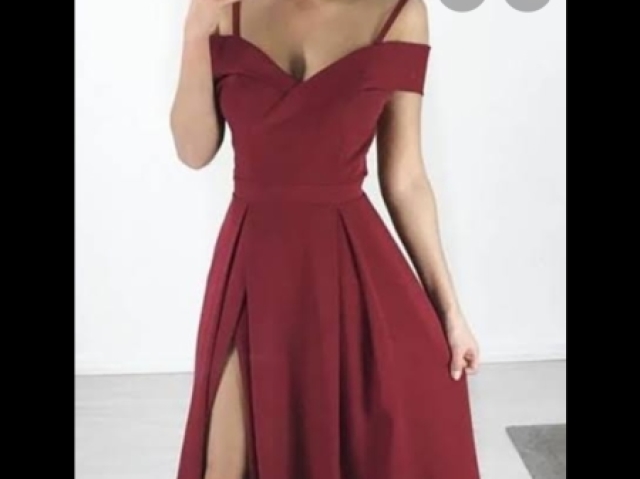 Um vestido bonito e simples