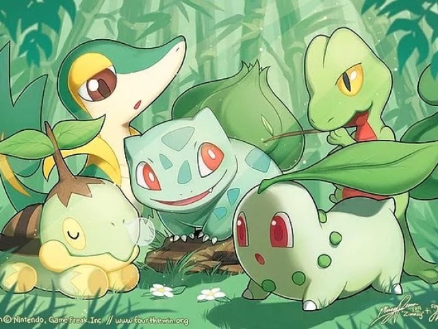 Qual Pokémon iniciante de grama você seria?