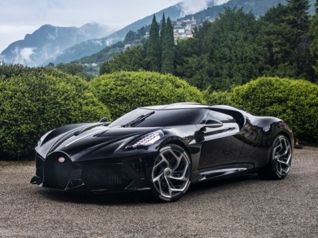 Que carros são estes da Bugatti?