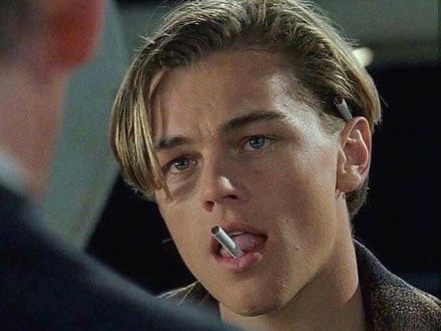 leo dicaprio jovem