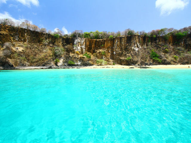 Praia do Sancho.
