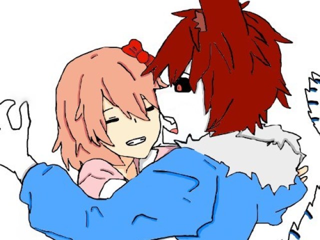 Tayler sans e sayori frisk (nao decidi se sao amigos ou nao ;-;)