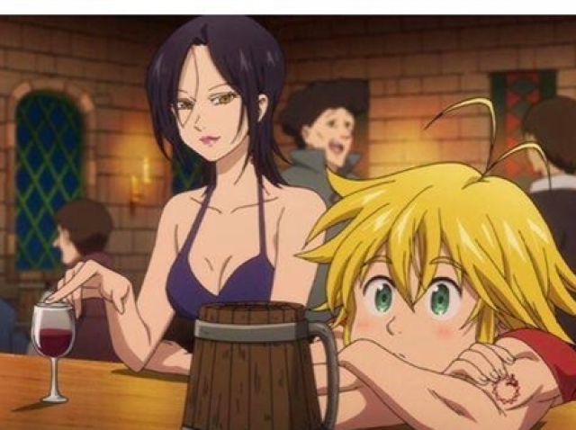 Meliodas e Merlin