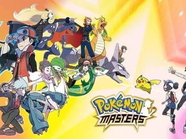 Pokémon masters— batalhe com treinadores conhecidos e famosos