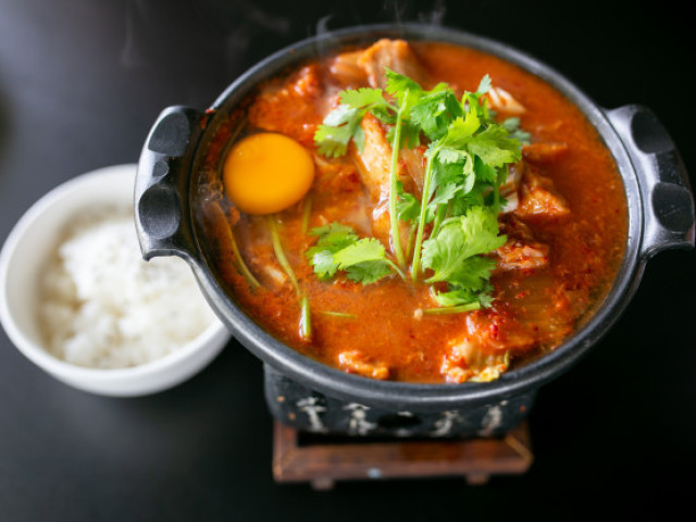 Guisado de kimchi