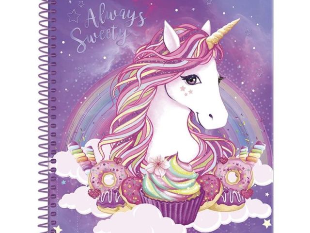 CADERNO DE UNICORNIO