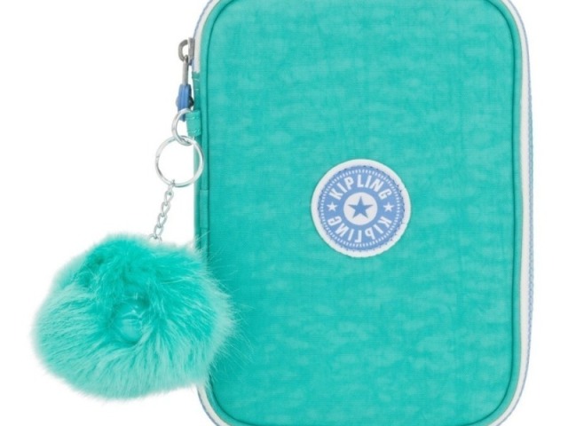 ESTOJO DA KIPLING 100 PENS TURQUESA