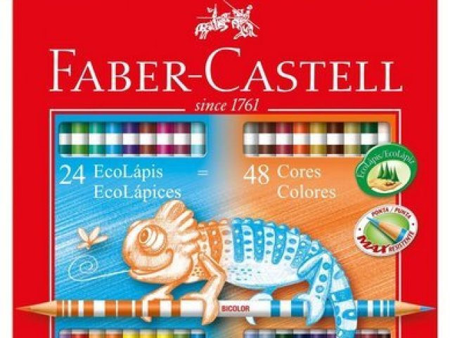 LAPIS DE COR DA FABER CASTELL 48 CORES