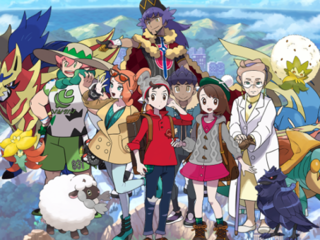 Qual dos personagens de Pokémon Sword e Shield você seria?