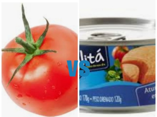 Tomate vs atum