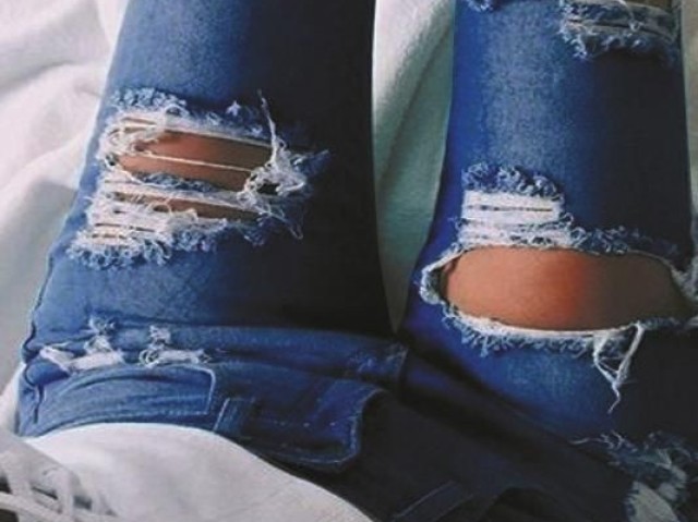 Jeans rasgado