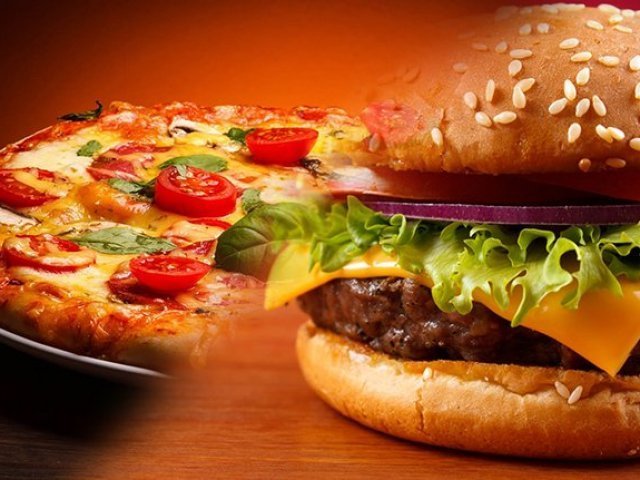 prefiro uma pizza ou hamburguer