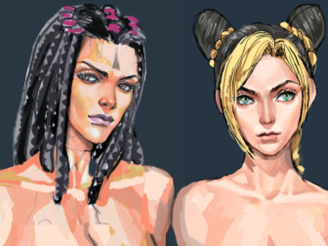 Jolyne Kujo e Hermes Costello