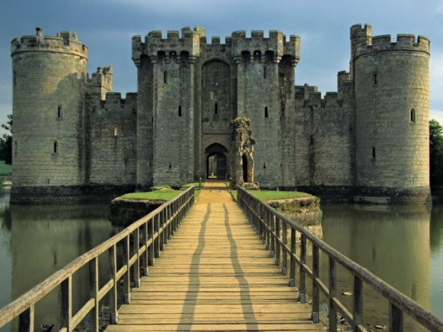 Num Castelo Medieval