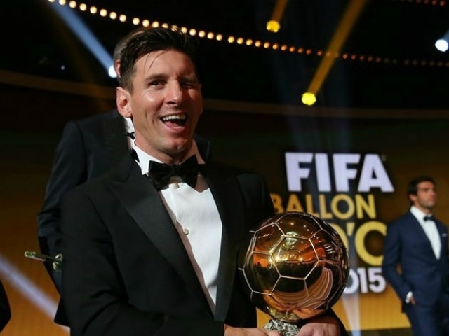 Messi ganhou 7 bolas de ouro