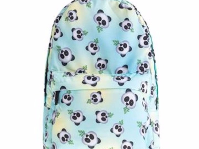 Mochila de panda fofa