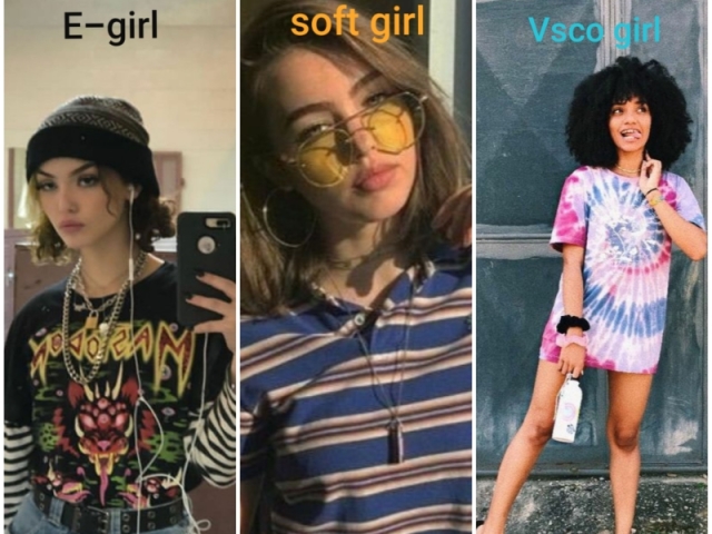 What VSCO Girl, E-Girl, And Soft Girl Are You? | atelier-yuwa.ciao.jp