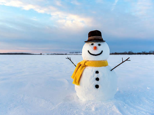 Boneco de neve!